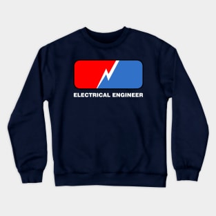 Electrical Engineer League White Text Crewneck Sweatshirt